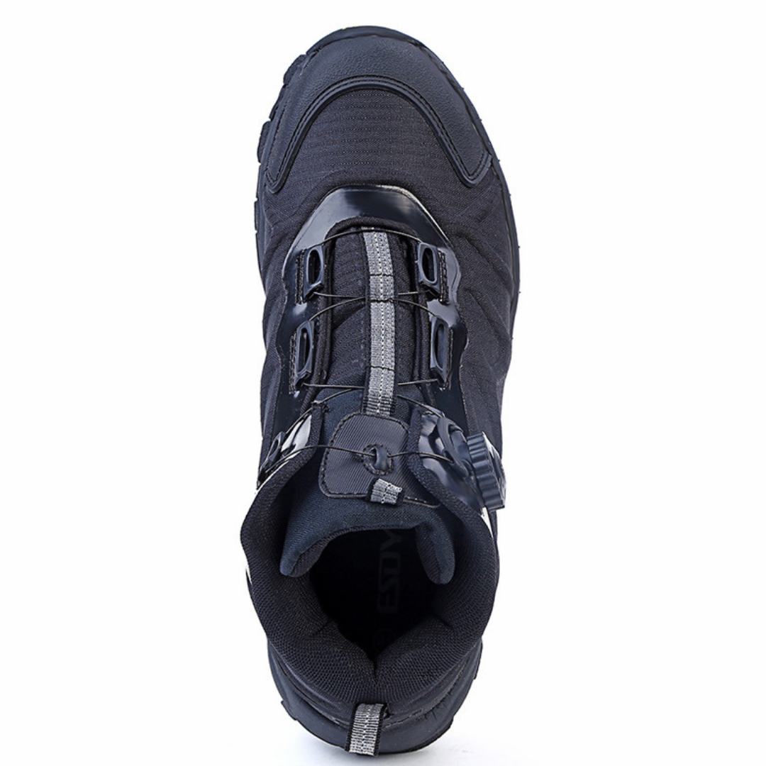 Men's Outdoor Hiking Shoes with Twist-Lock Closure
