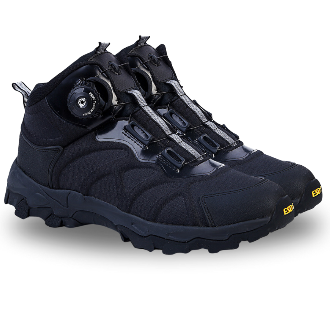 Men's Outdoor Hiking Shoes with Twist-Lock Closure