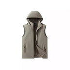 Men's Hooded Lightweight Vest - Practical and Easy