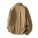 Men's Lapel Workwear Jacket - Sturdy and Practical