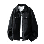 Men's Lapel Workwear Jacket - Sturdy and Practical