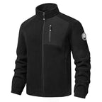 Stand-Collar Fleece Jacket - Warm and Comfortable