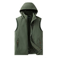 Men's Hooded Lightweight Vest - Practical and Easy
