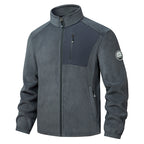 Stand-Collar Fleece Jacket - Warm and Comfortable