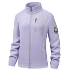 Stand-Collar Fleece Jacket - Warm and Comfortable