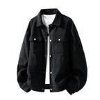 Men's Lapel Workwear Jacket - Sturdy and Practical