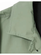 Men's Slim-Fit Trench Coat - Smart and Versatile