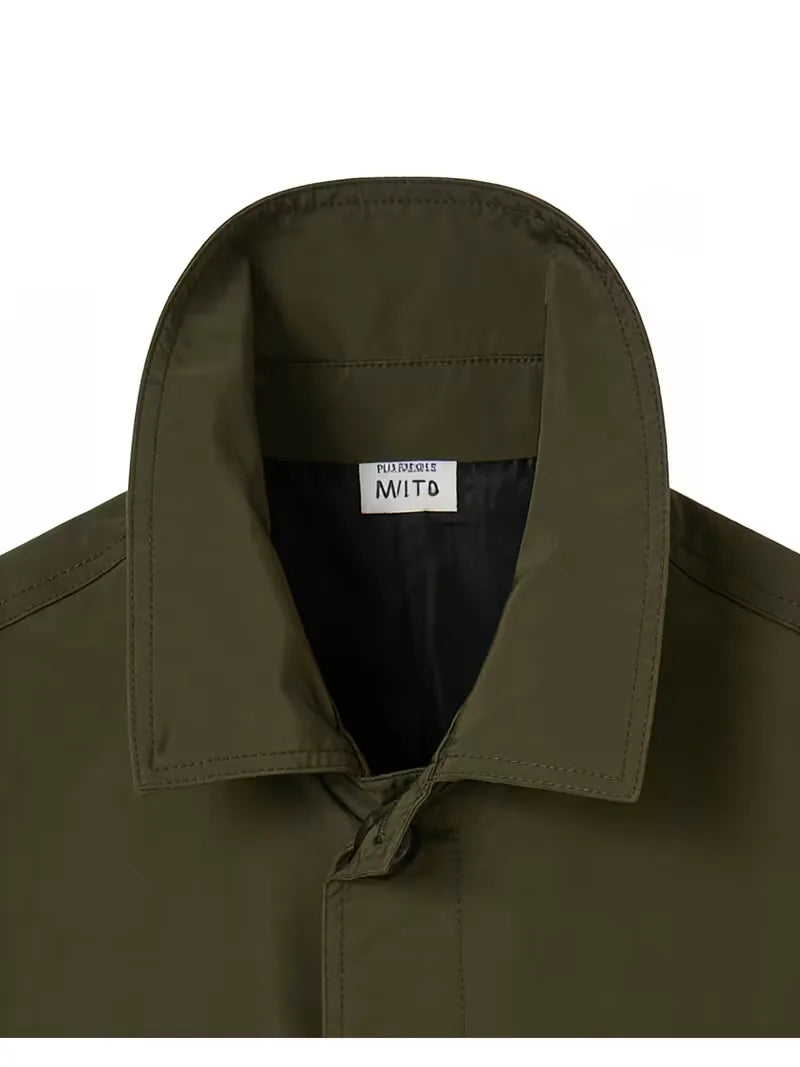 Men's Slim-Fit Trench Coat - Smart and Versatile