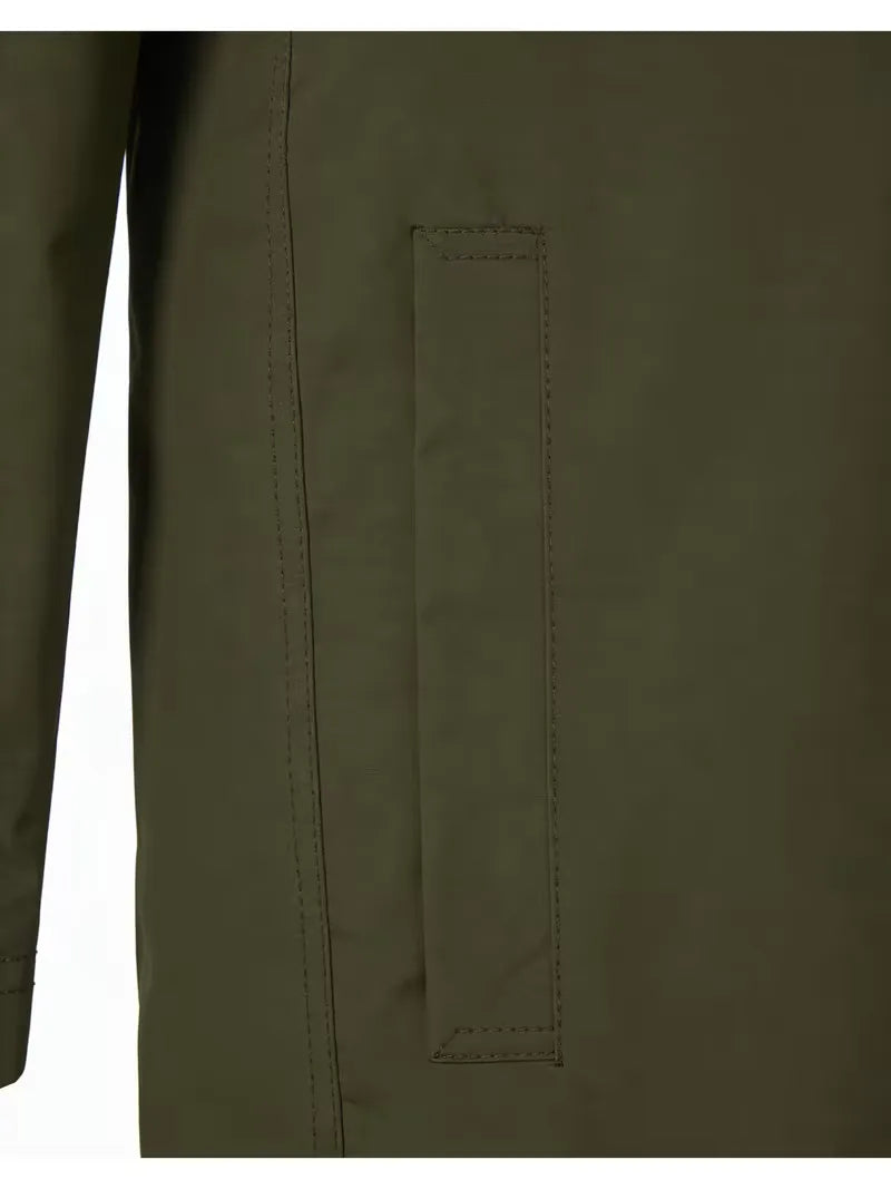 Men's Slim-Fit Trench Coat - Smart and Versatile