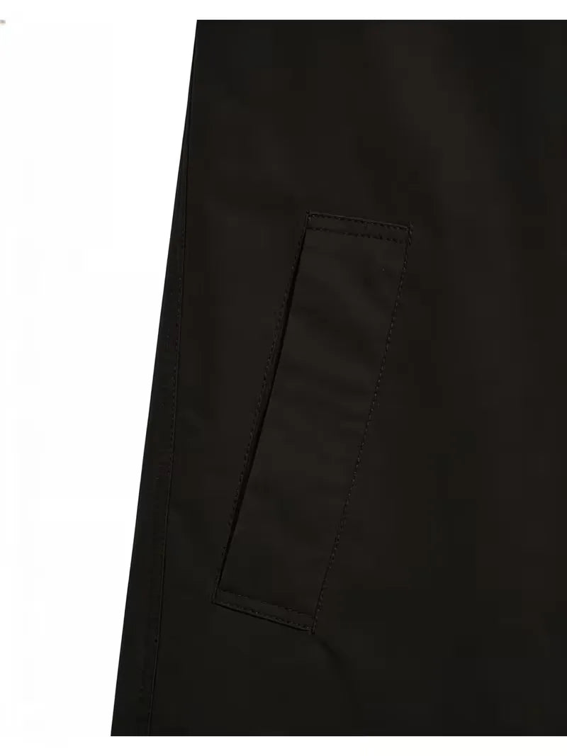 Men's Slim-Fit Trench Coat - Smart and Versatile