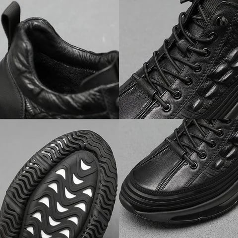 Men's Leather Casual Shoes – Rugged Smart Everyday Footwear
