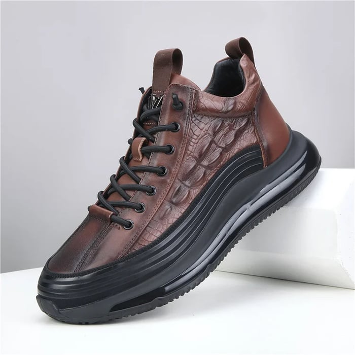 Men's Leather Casual Shoes – Rugged Smart Everyday Footwear