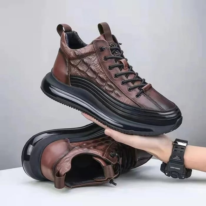 Men's Leather Casual Shoes – Rugged Smart Everyday Footwear