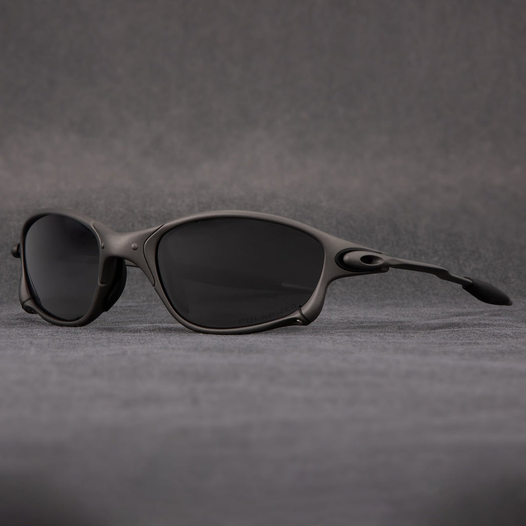 Men's Matte-Finish Polarized Sunglasses