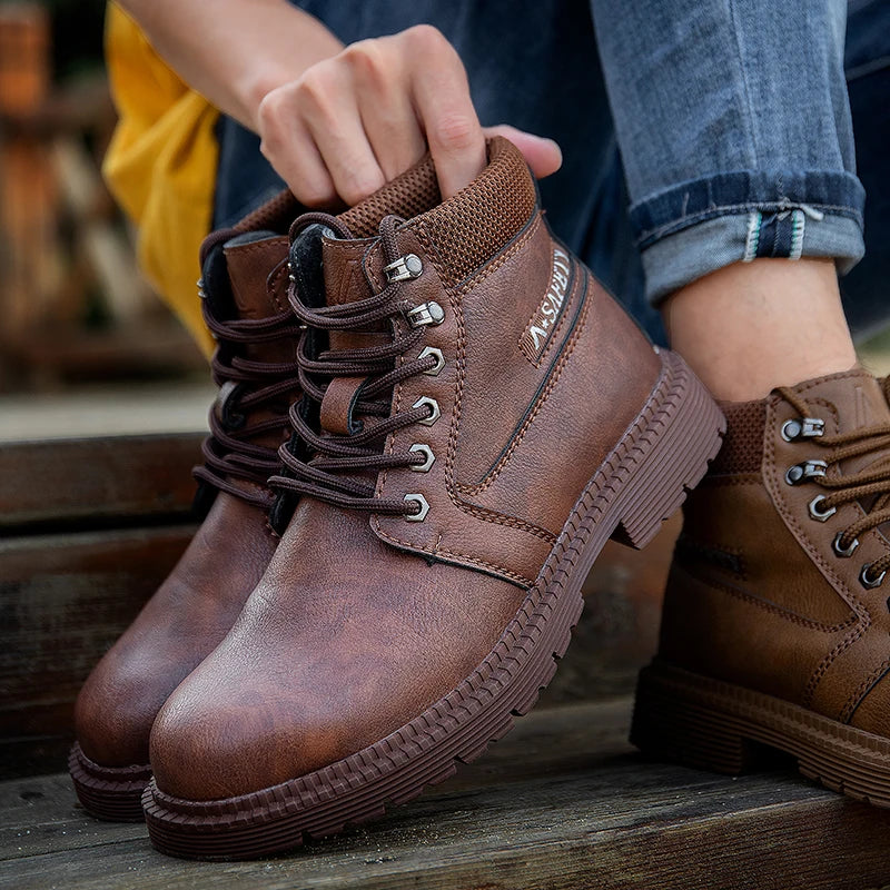 Men's Casual Ankle Boots – Durable Everyday Outdoor Footwear