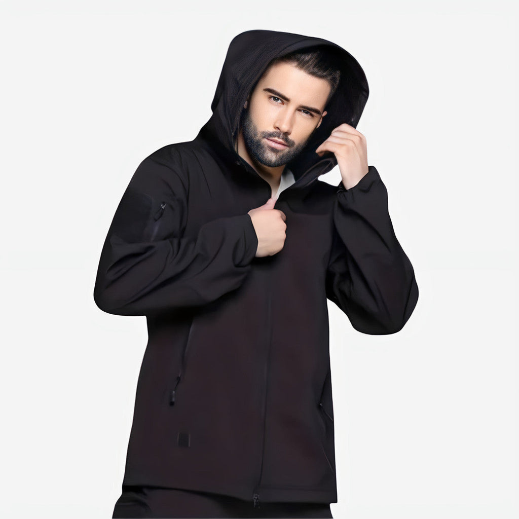 Men's DWR Hiking Jacket – Water-Repellent Lightweight Outdoor Shell
