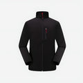 Men's Flexible Hardshell Jacket – Waterproof Windproof Outdoor Shell for Hiking