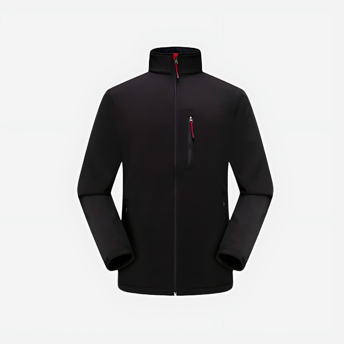 Men's Flexible Hardshell Jacket – Waterproof Windproof Outdoor Shell for Hiking
