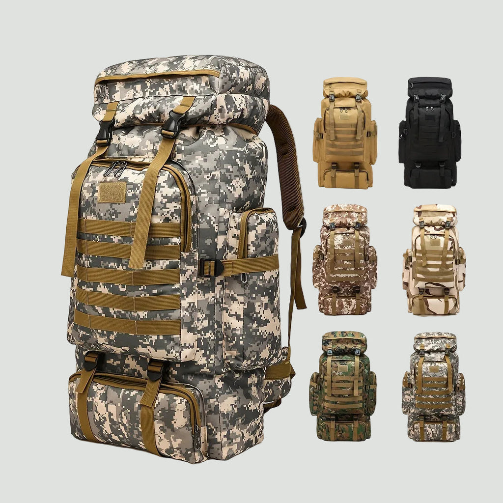 Men's Foldable Drawstring Hiking Backpack – Lightweight Camping Travel Pack