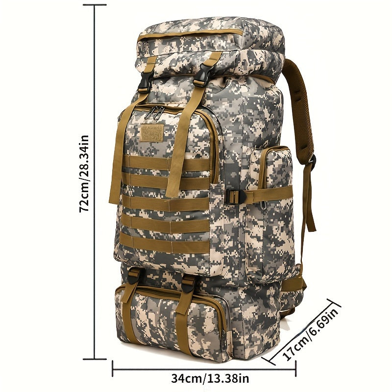 Men's Foldable Drawstring Hiking Backpack – Lightweight Camping Travel Pack