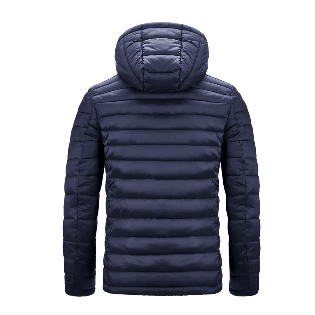 Men's Insulated Outdoor Jacket – Warm Lightweight Puffer for Hiking and Cold Weather