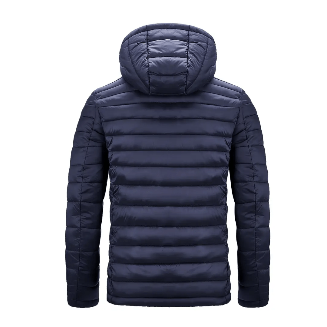 Men's Insulated Outdoor Jacket – Warm Lightweight Puffer for Hiking and Cold Weather