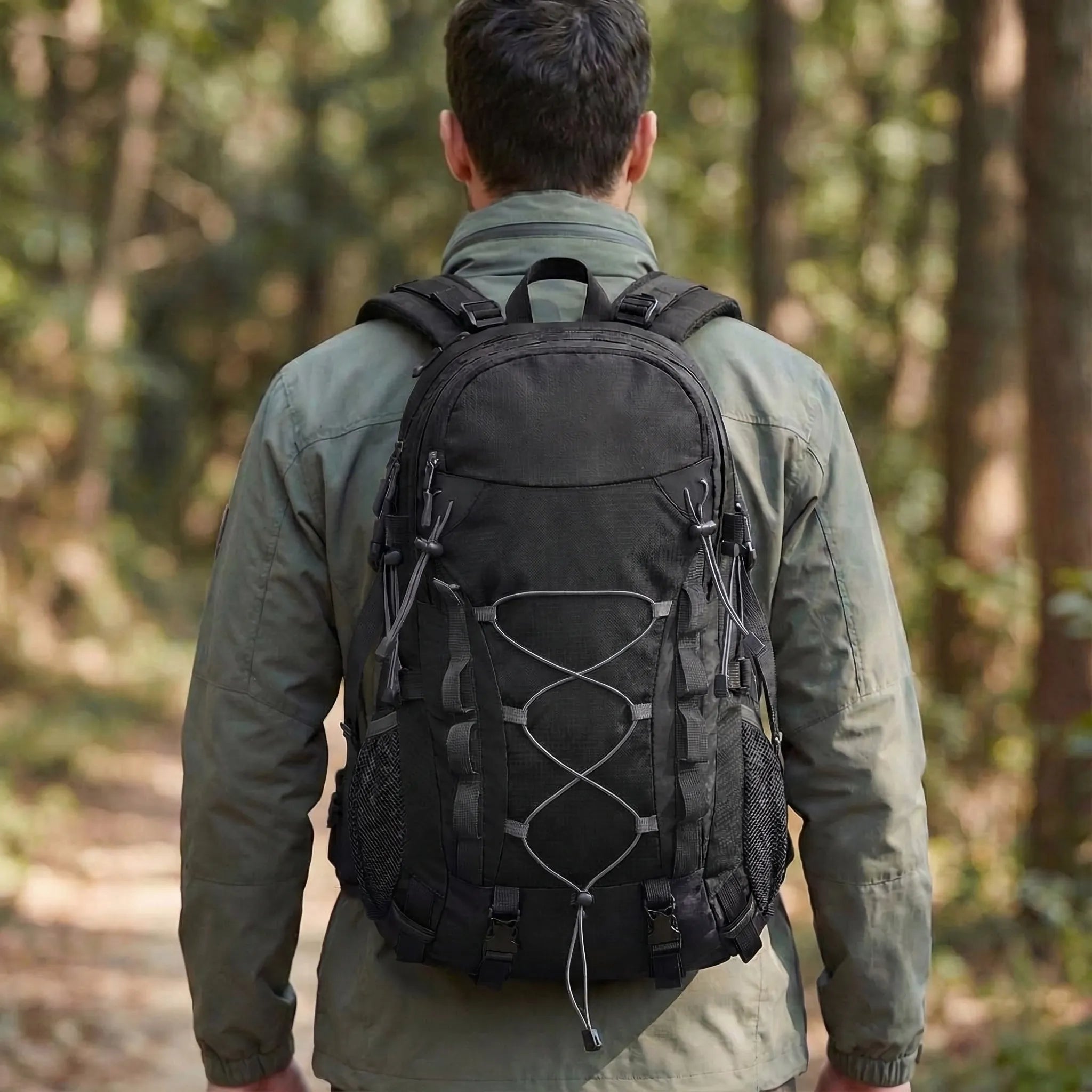 40-Litre Ventilated Outdoor Backpack – Breathable Hiking Day Pack
