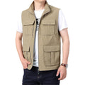 Men's Lightweight Travel Vest – Multi-Pocket Quick-Dry Outdoor Gilet