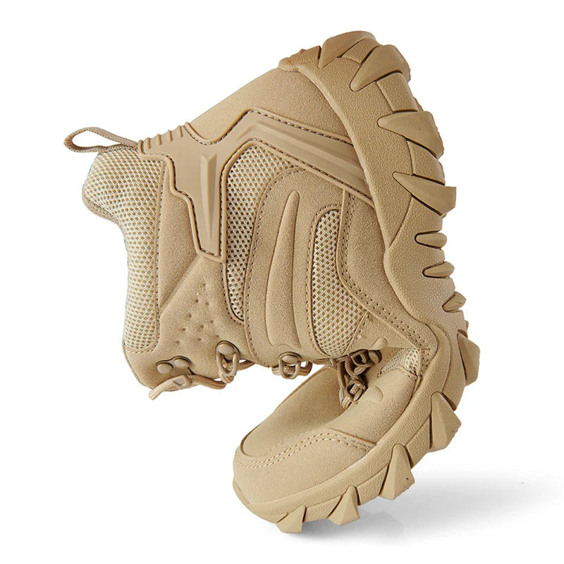 Men's Tactical Hiking Boots – Anti-Wear Rapid Response Outdoor Hunting and Fishing Shoes