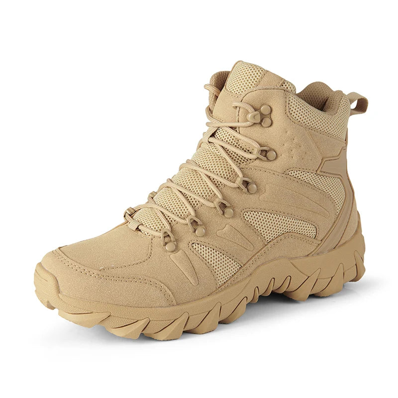 Men's Tactical Hiking Boots – Anti-Wear Rapid Response Outdoor Hunting and Fishing Shoes