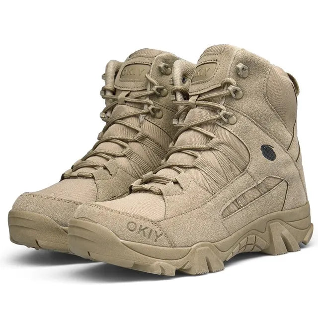 Men's Water-Resistant Hiking Shoes – Lightweight Trail Outdoor Footwear