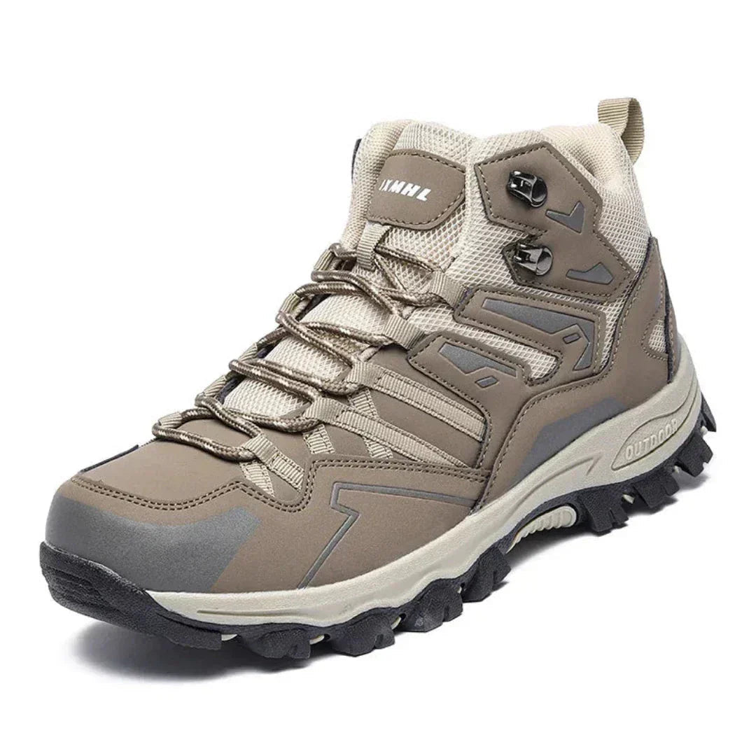 Men's Black Hiking Shoes – Durable Breathable Trail Footwear