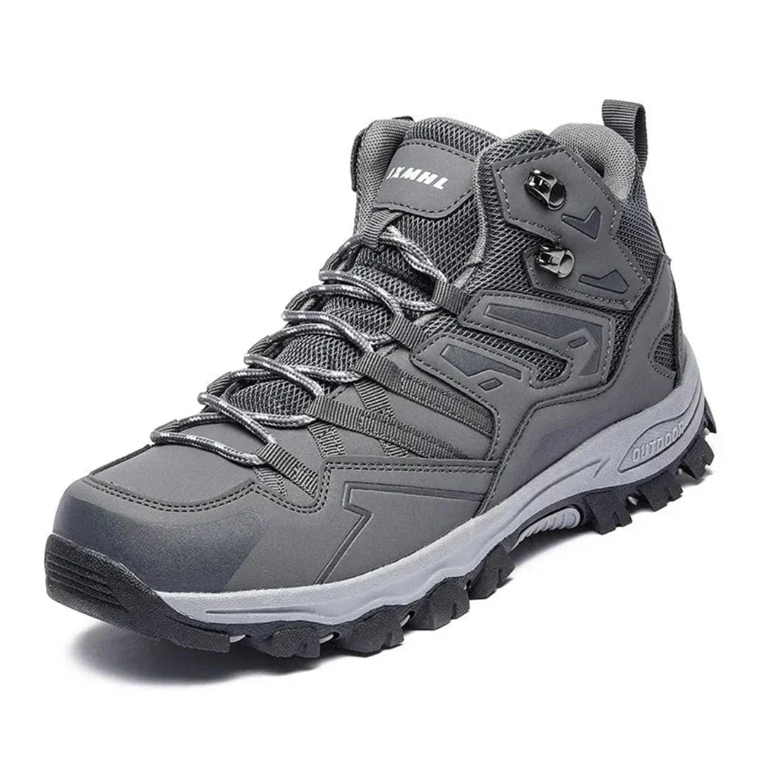 Men's Black Hiking Shoes – Durable Breathable Trail Footwear