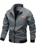 Men's Softshell Jacket – Windproof Water Resistant Outdoor Fleece Lined