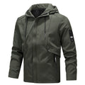 Men's Softshell Summer Jacket – Lightweight Windproof Outdoor Coat