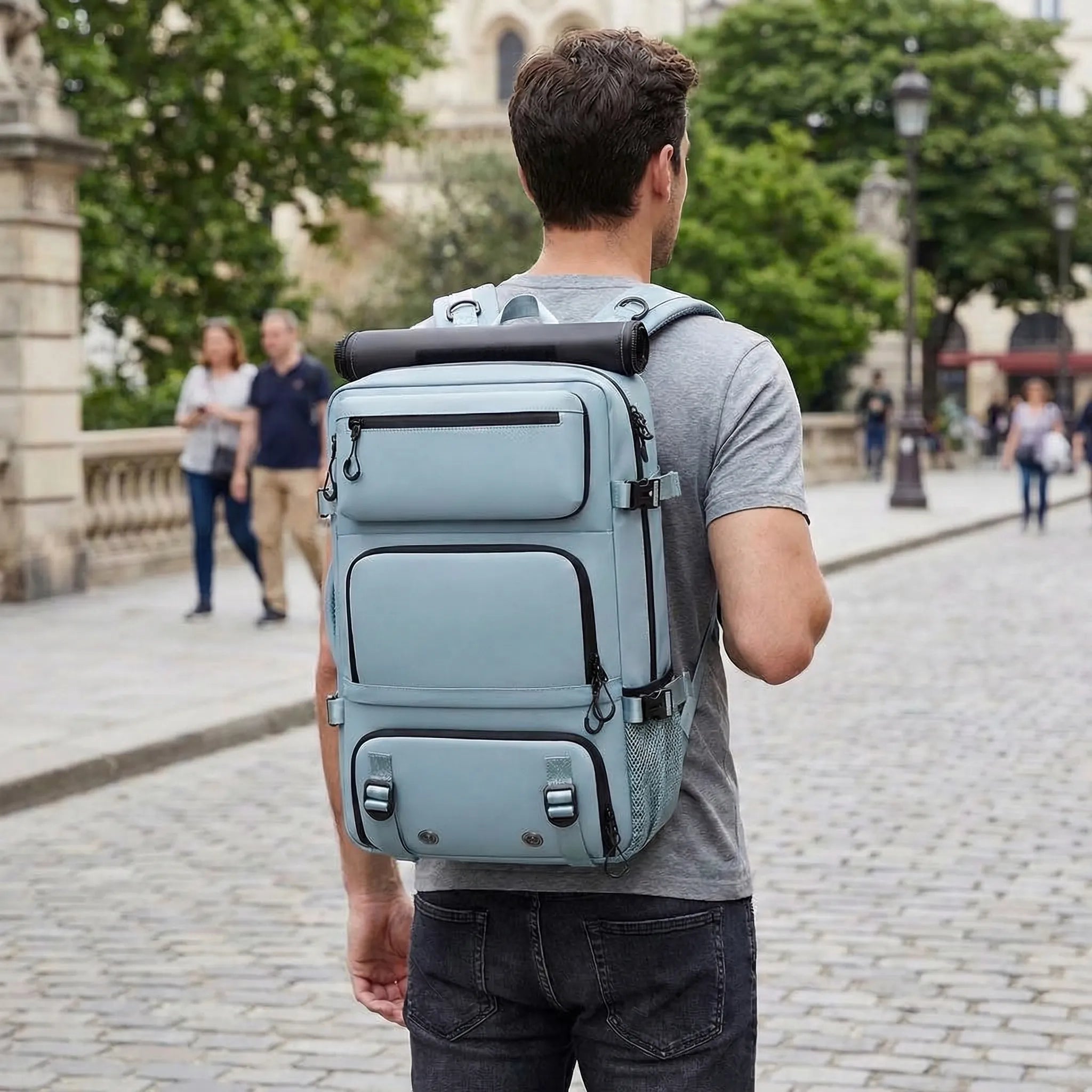 Waterproof Multi-Compartment Commuter Backpack – Organized Daily Carry