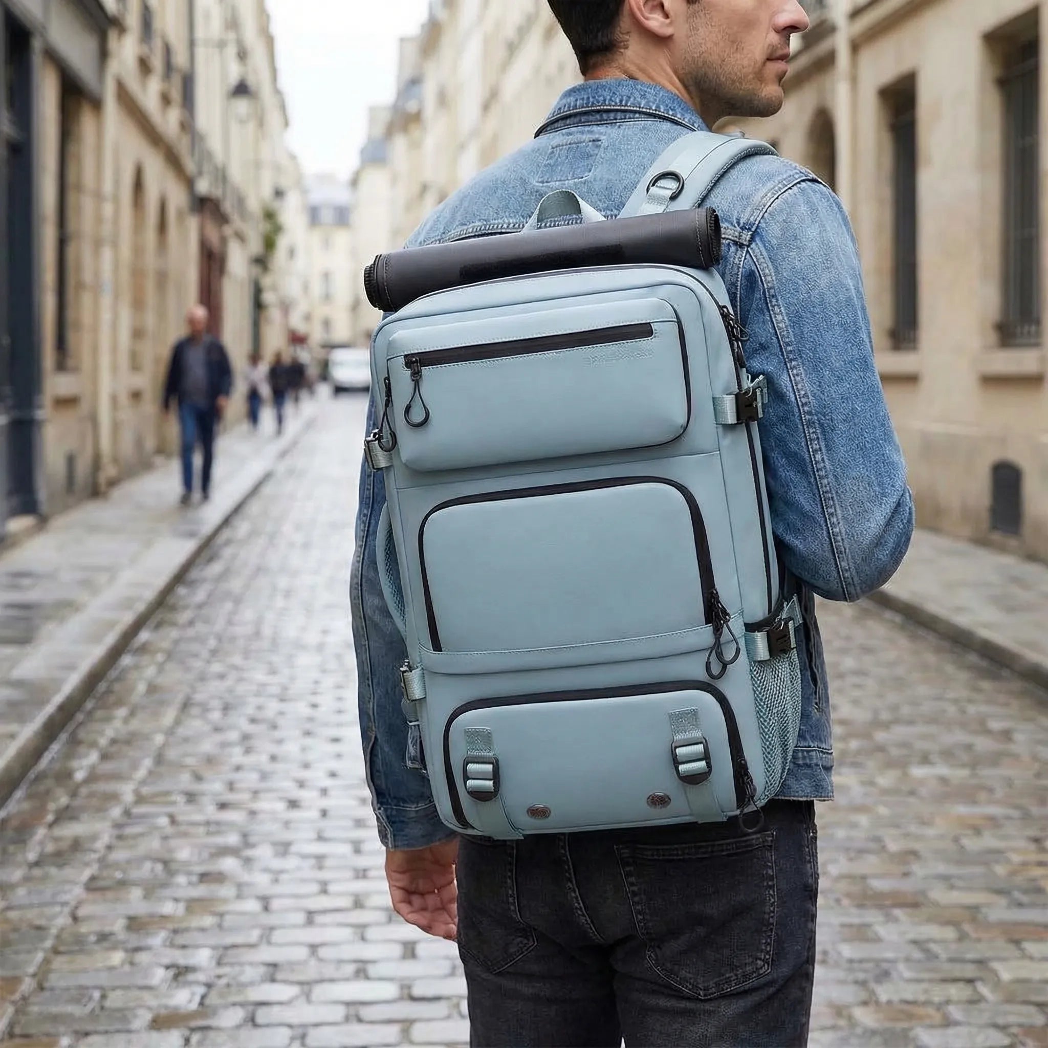 Waterproof Multi-Compartment Commuter Backpack – Organized Daily Carry