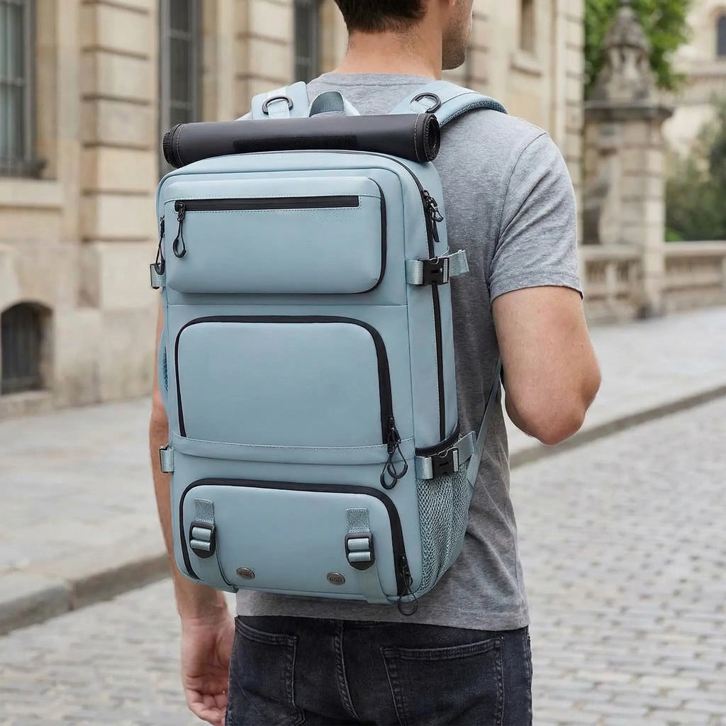 Waterproof Multi-Compartment Commuter Backpack – Organized Daily Carry