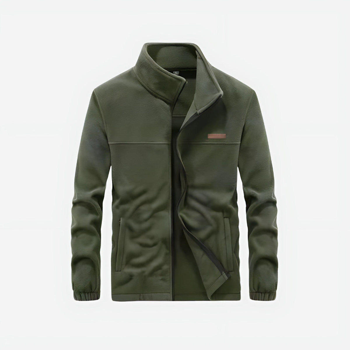 Men's Thermal Fleece Jacket – Soft Warm Insulating Mid-Layer for Outdoor Activities