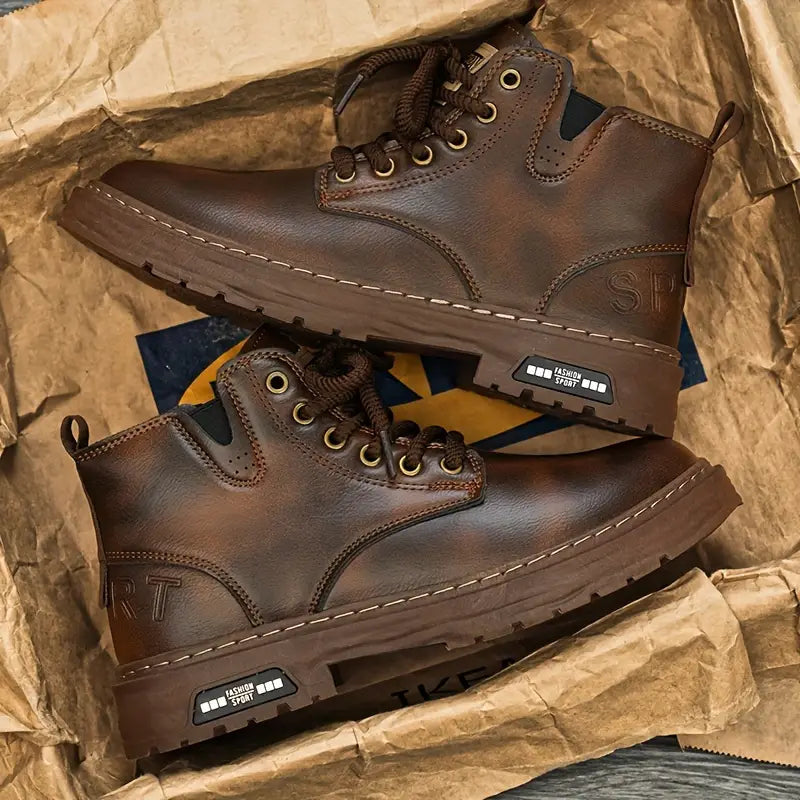 Men's Waterproof Hiking Boots – Robust Durable Urban & Trail Footwear