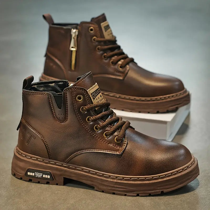 Men's Waterproof Hiking Boots – Robust Durable Urban & Trail Footwear
