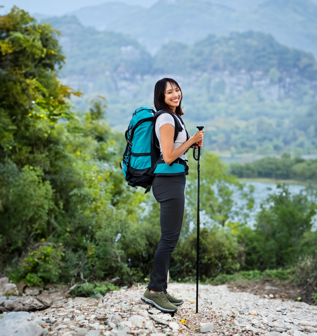 Men's Waterproof Hiking Shoes – Cushioned Trail Footwear for Outdoor Use