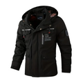 Men's Waterproof Spring Outdoor Jacket – Windproof Lightweight Hooded Shell