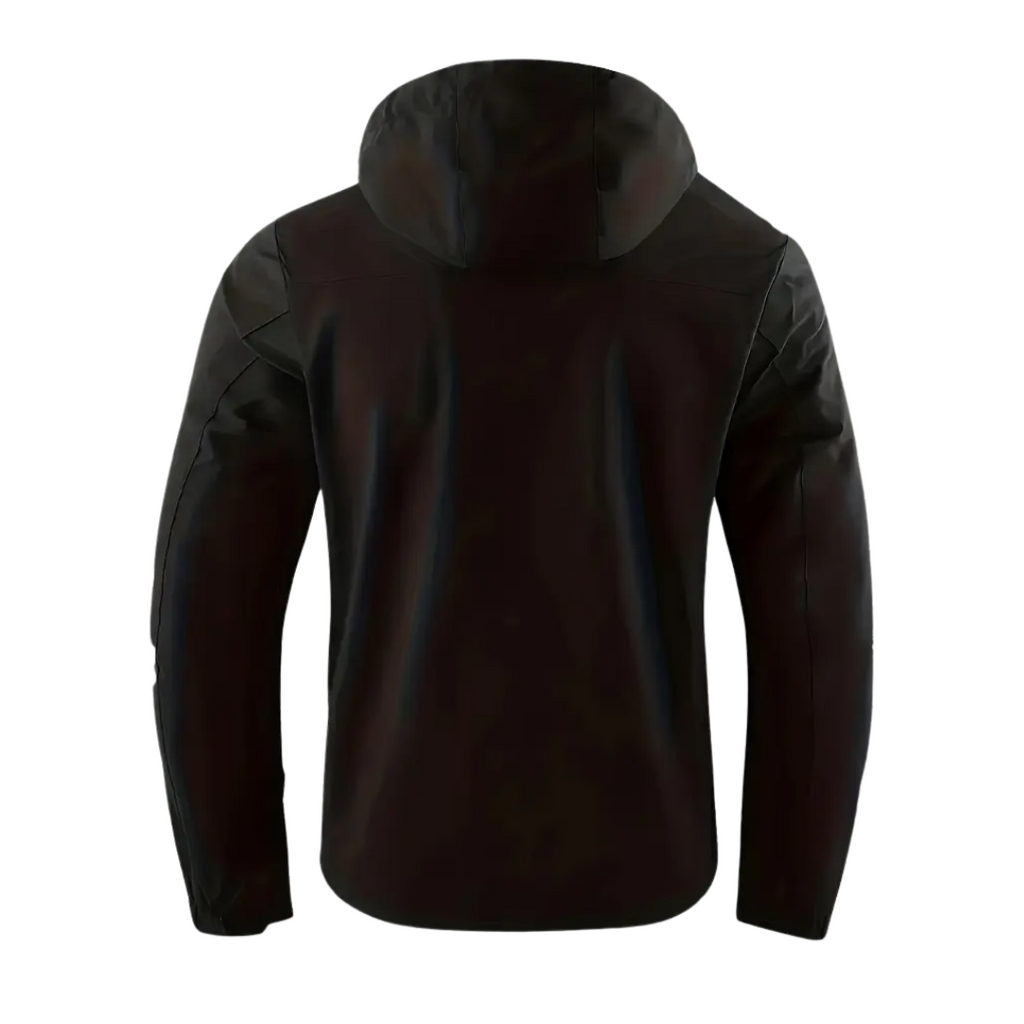 Men's Waterproof Spring Outdoor Jacket – Windproof Lightweight Hooded Shell