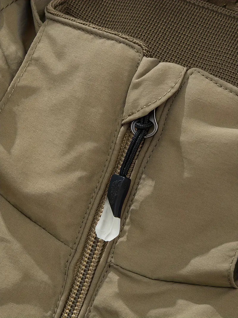 Men's Waterproof Windproof Outdoor Jacket – Lightweight Packable Rain Shell