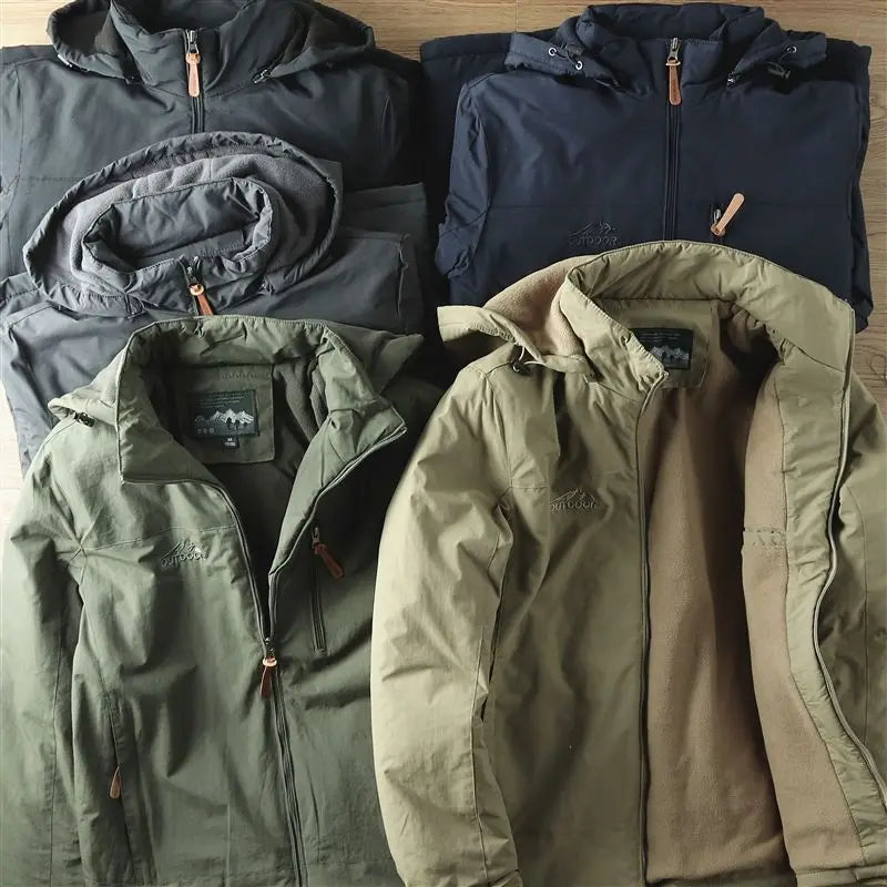 Men's Windproof All-Season Jacket – Versatile Outdoor Everyday Coat