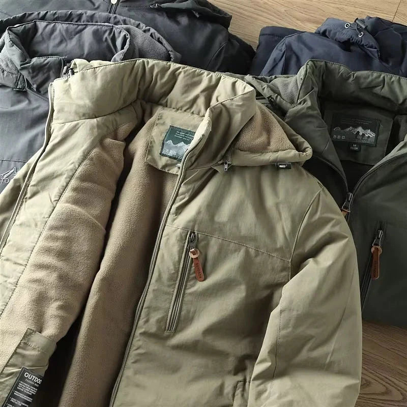 Men's Windproof All-Season Jacket – Versatile Outdoor Everyday Coat