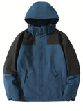 Men's Windproof Waterproof Mid-Layer Jacket – Breathable Outdoor Transition Coat