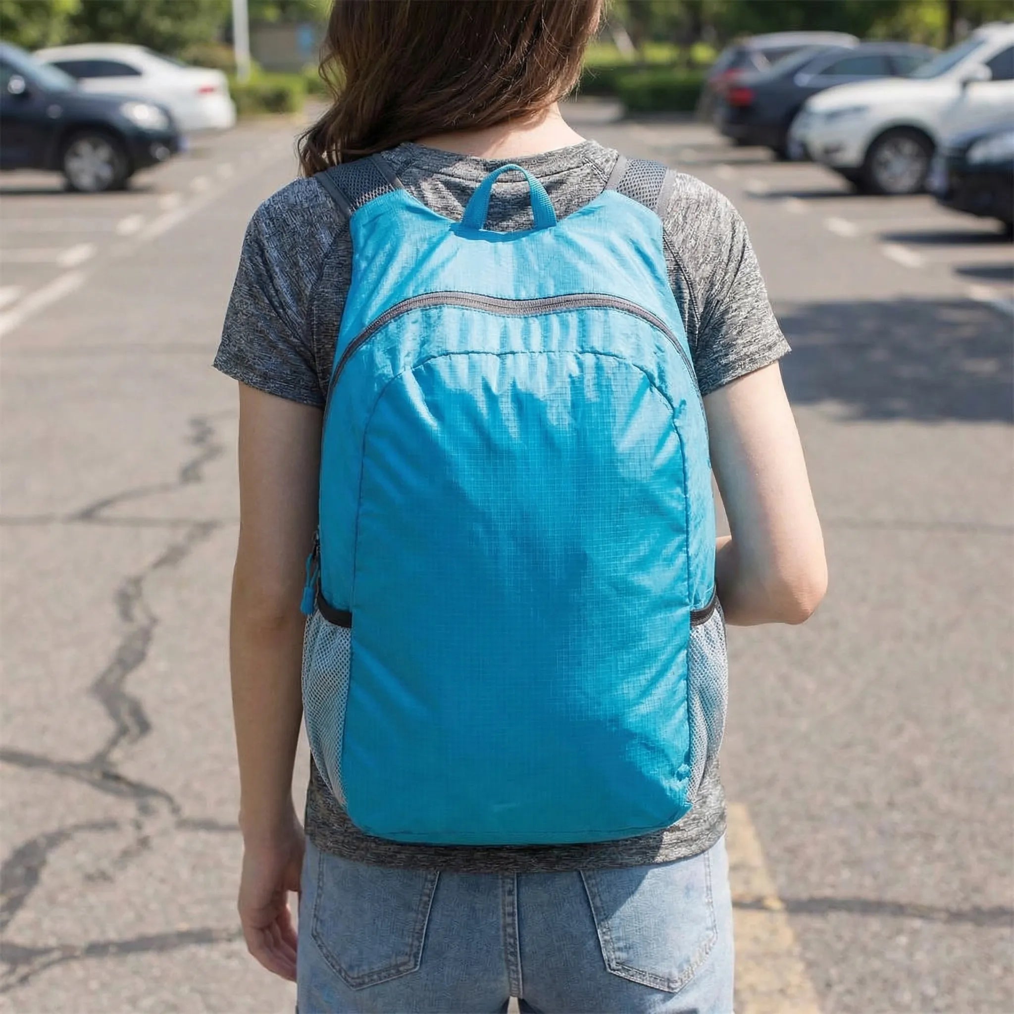 Foldable Lightweight Day Backpack – Compact Packable Outdoor Travel