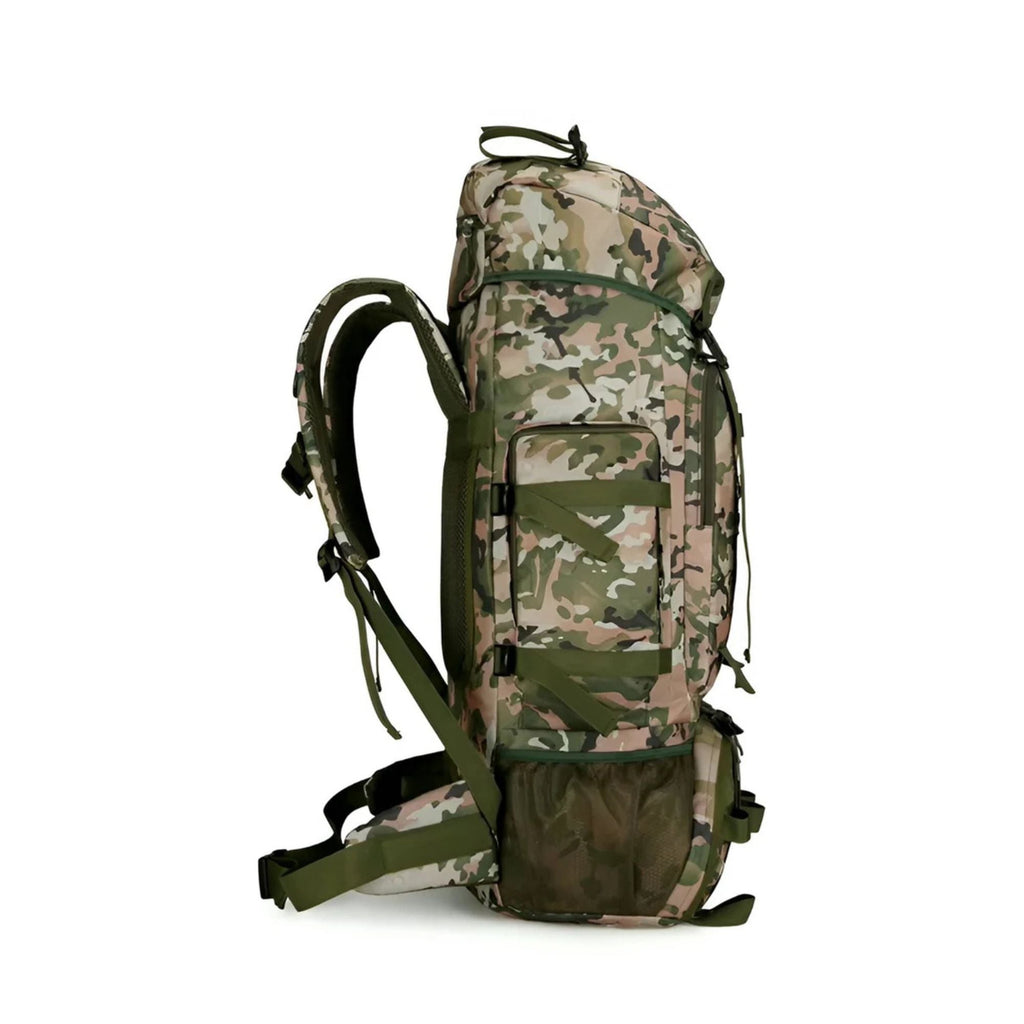 CarryQuest® 90L Titan Waterproof Hiking Backpack – Large Expedition Pack
